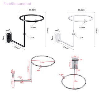 Familiesandhot&gt; ชั้นวางลูกบาสเก็ตบอล แบบติดผนัง ตกแต่งบ้าน