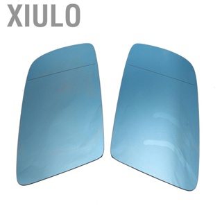 Xiulo Pair of Heated Side Wing Mirror Glass Fit for E60 E61 E63 03-10 51167065081 51167065082