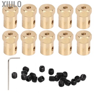 Xiulo Hex Shaft Coupling 6mm Brass Flexible Coupler Joint For RC  Car