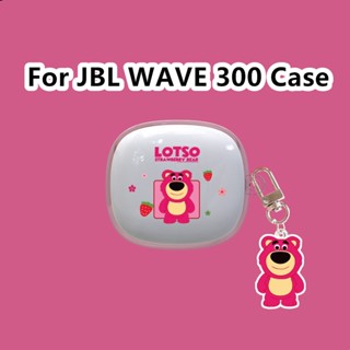 【ของแท้】เคสหูฟัง แบบนิ่ม แบบใส ลายการ์ตูน สําหรับ JBL WAVE 300 JBL WAVE 300