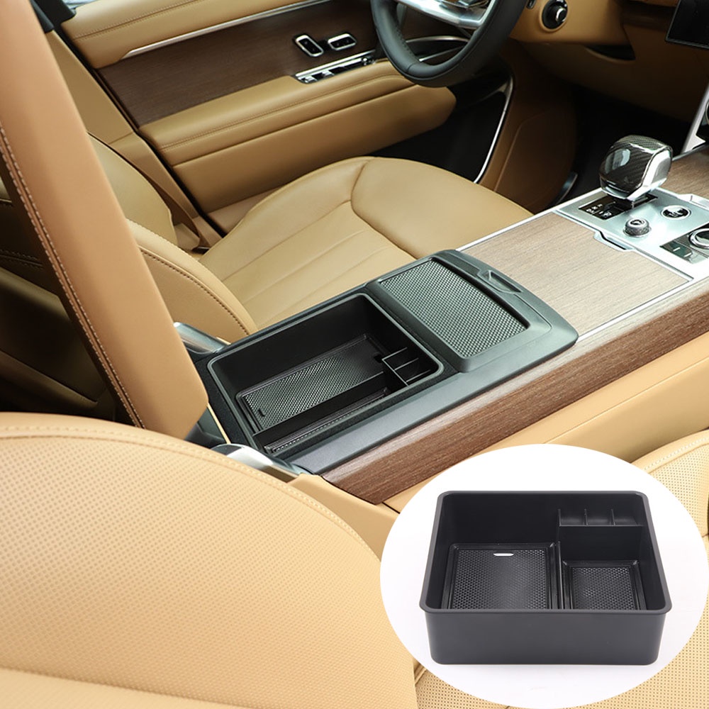 รถ Central Control Armrest กล่องกล่องเก็บสําหรับ Land Rover Range Rover Sport Range Rover Vogue L460