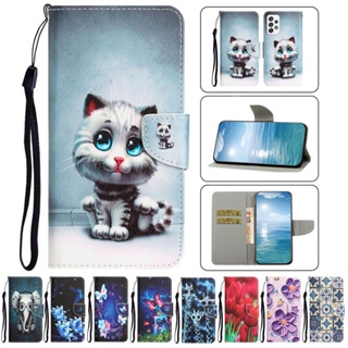 เคสโทรศัพท์หนัง ฝาพับ พร้อมช่องใส่บัตร สําหรับ Samsung Galaxy A31 A51 A71 A11 A70 A21S