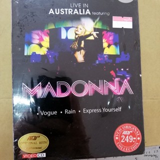 vcd madonna live in australia featuring vogue rain express yourself concert vcd aps s inter