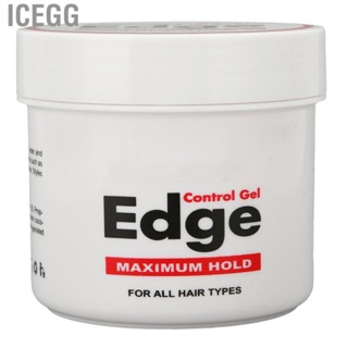 Icegg Edge Control Gel  Edge Gel Long Lasting 120g Edge Control Organic Ingredients  for Women