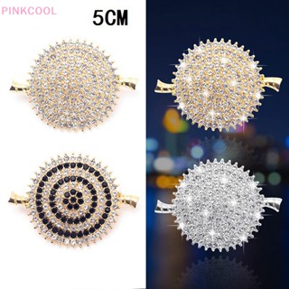 Pinkcool สร้างสรรค์ คริสตัล เข็มกลัด Pins เข็มกลัดคาร์ดิแกน คงที่ จัดฟัน ชุดเสื้อผ้า Pin ผู้หญิง หรูหรา ป้าย เครื่องประดับ อุปกรณ์ของขวัญ ขายดี