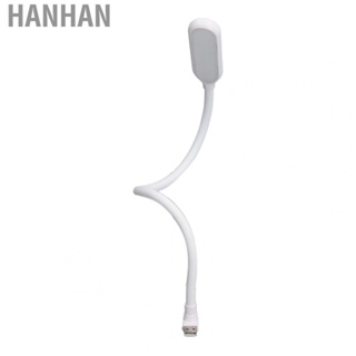 Hanhan USB Night Light 3 Light Colors Dimming Touch Control Bendable  Lamp Decor New