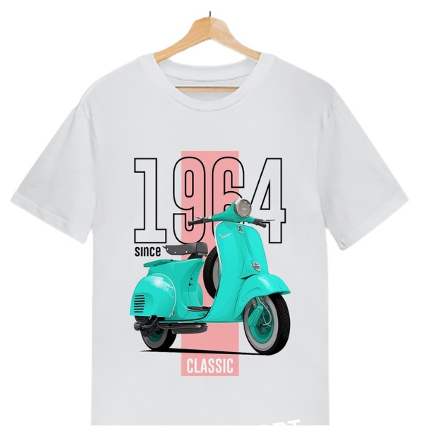 ถูกสุดๆเสื้อยืด ลาย Distro VESPA Sean Wotherspoon 30S แบบเรียบ เลือกลายได้ สําหรับขี่รถจักรยานยนต์รห