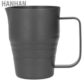 Hanhan  Frothing Pitcher Black 900ml  Stainless Steel  Grade Eagle Shape Spout Thickening Coffee Steaming Pitcher