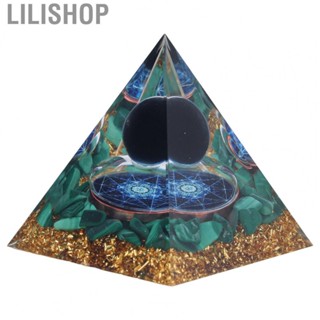 Lilishop Chakra Pyramid Crystal Pyramid Exquisite Durable Healing for Home for Yoga