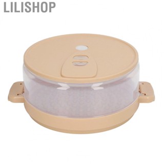 Lilishop Potato Baking Box  Compact Raised Base ABS Plastic  Heating Microwave Potato Box with Handles for Home Kitchen