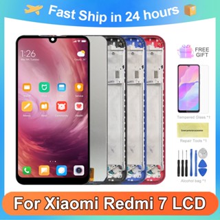 หน้าจอสัมผัส Lcd 6.26 นิ้ว 100% พร้อมกรอบ สําหรับ Xiaomi Redmi 7 Redmi 7