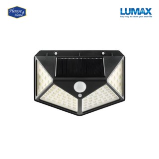 LUMAX โคมติดผนังโซลล่าเซลล์ LED 58-00314 10W DL IP65