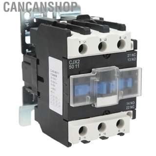 Cancanshop AC Contactor  50A Rated Current Load Carrying  Volt Contactor  for Electrical Applications