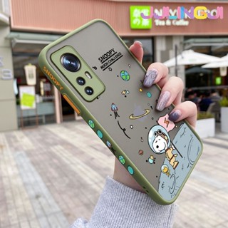 เคสโทรศัพท์มือถือ ซิลิโคนนิ่ม ใส กันกระแทก ลายการ์ตูนสนูปปี้ สําหรับ Xiaomi 12 Pro 5G 12 Lite