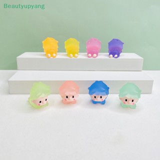 [Beautyupyang] ตุ๊กตาฟิกเกอร์เรืองแสง ขนาดมินิ ของเล่นสําหรับตกแต่งบ้าน สวน 1 ชิ้น