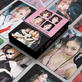 โปสการ์ดอัลบั้มรูปภาพ Kpop BLACKPINK Jisoo Lisa Jennie ROSÉ Lomo Cards คุณภาพสูง สไตล์เกาหลี