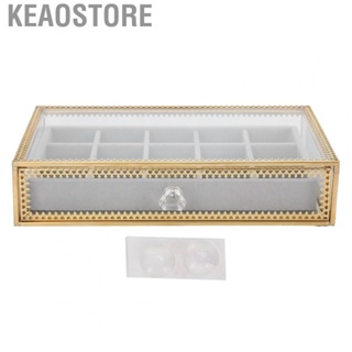 Keaostore Finger Nail Case Storage Box Drawer Decoration Art Tip