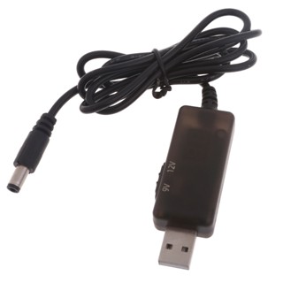 Toyou ตัวแปลงสเต็ปอัพ USB DC5V เป็น DC9V 12V ปรับได้ สําหรับลําโพง