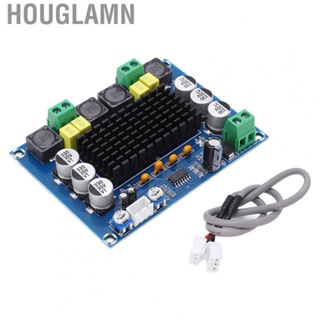 Houglamn Digital Amplifier Board  Amplification Module Treble Bass Adjustment with Circuit Protection for Audio Equipments