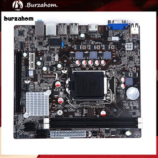 Bur_ เมนบอร์ด 10USB 1155Pin DDR3 สําหรับ CPU i3 i5 Intel H61 Dual Quad Core