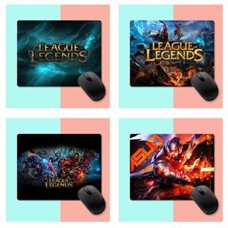 League Of Legends แผ่นรองเมาส์เกมมิ่ง PC แผ่นรองเมาส์ แผ่นรองเมาส์ การ์ตูน ยาง สํานักงาน คีย์บอร์ด