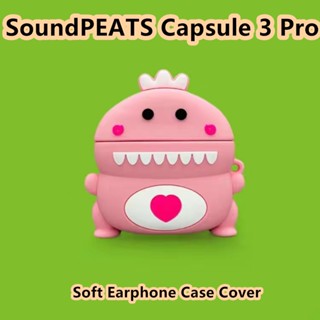 【ของแท้】เคสหูฟัง แบบนิ่ม ลายการ์ตูนอนิเมะ สําหรับ Soundpeats Capsule 3 Pro Soundpeats Capsule 3 Pro