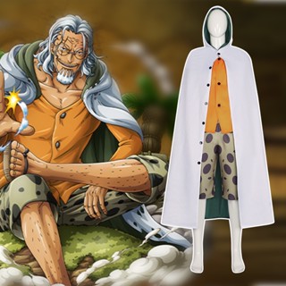 พร้อมส่ง ชุดคอสเพลย์ One Piece Rayleigh Dark King สําหรับปาร์ตี้ฮาโลวีน