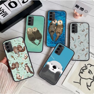 เคสโทรศัพท์มือถือนิ่ม ลายการ์ตูน Otter สําหรับ Samsung S21 Plus S21S Fe S30 Ultra Note 8 9 10 Lite 186A