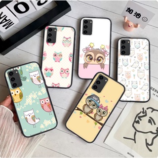 เคสโทรศัพท์มือถือแบบนิ่ม ลายการ์ตูนนกฮูก 187A สําหรับ Samsung A70 A11 A12 A21S A22 4G 5G A31 A32 A41