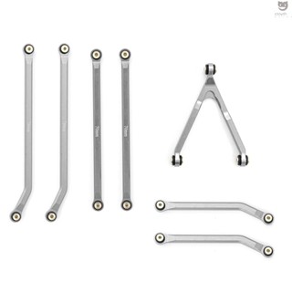 Ctoy ชุดก้านเชื่อมโครงรถ อะลูมิเนียมอัลลอย แบบเปลี่ยน สําหรับรถบังคับ 1/24 Axial AXI00005