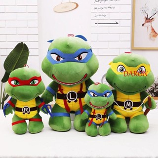 DARON ของเล่นตุ๊กตาการ์ตูนอนิเมะ Ninja Turtles Leonardo Raffaele แบบนิ่ม