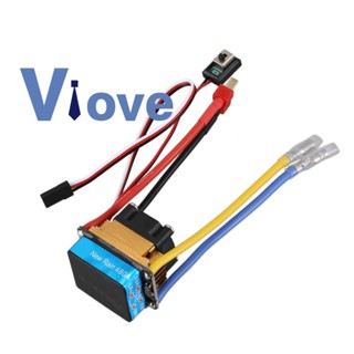 มอเตอร์เดี่ยว 480A ESC พร้อมพัดลมระบายความร้อน กันน้ํา 2-4S 3 โหมด 5V 3A BEC สําหรับรถบังคับ