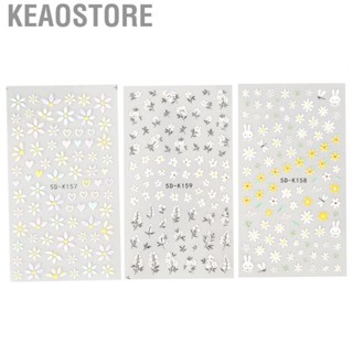 Keaostore Nail Decorative  Self Adhesive Art For Women DIY