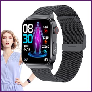 นาฬิกาข้อมือ Smartwatch วัดแคลอรี่ น้ําตาลในเลือด กันน้ํา ไม่บุกรุก