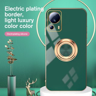 เคสซิลิโคน ป้องกันกล้อง พร้อมแหวนแม่เหล็ก สําหรับ xiaomi 13 Lite xiaomi 13 Lite 13 Lite 13 Lite