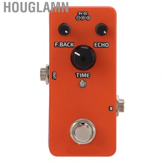 Houglamn Analog Delay Effect Pedal Digital Single Effects DC 9V Warm  3 Modes