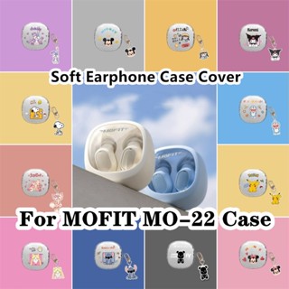 【imamura】เคสหูฟัง แบบนิ่ม แบบใส ลายการ์ตูน สําหรับ MOFIT MO-22 MOFIT MO-22