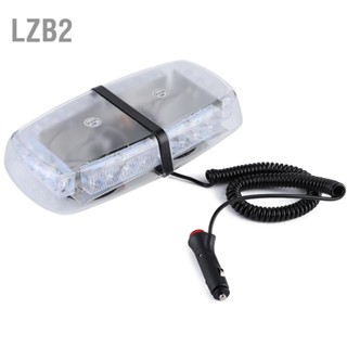 LZB2 24 LED Strobe Light Car Roof ไฟฉายเตือนฉุกเฉิน 24W 7 โหมดสำหรับรถตำรวจกู้ภัย