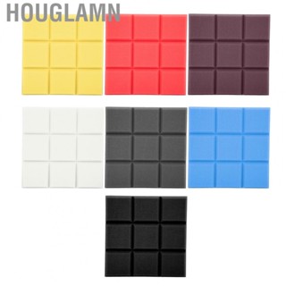 Houglamn 6Pcs  Absorption Panels Acoustic Proof High Density Flame Retardant