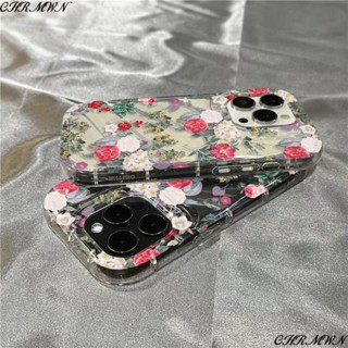 Xr เคสโทรศัพท์มือถือแบบนิ่ม ใส ลายดอกคําฝอย บาปน่ารัก สไตล์เรโทร สําหรับ Iphone 14promax 71312811/YYS7