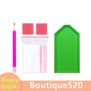 กล่องดินเผา พลาสติก 5D แฮนด์เมด DIY สําหรับผู้ใหญ่ และเด็ก [boutique520.th]