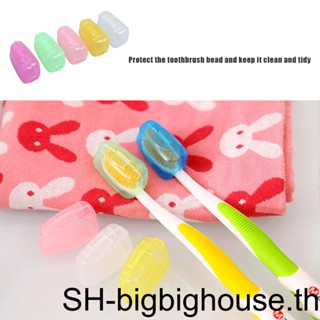 【Biho】ฝาครอบหัวแปรงสีฟัน แบบพกพา 3 5*1 8*2 3 ซม. 5 ชิ้น ต่อชุด