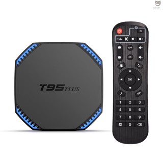 Ctoy T95 Plus กล่องรับสัญญาณสมาร์ททีวี Android 11.0 RK3566 Quad-core H.265 VP9 8K Decoding UHD 4K เครื่องเล่นมีเดีย 2.4G/5G Dual-band WiFi 100