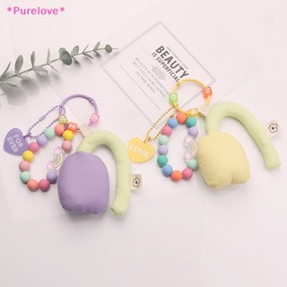 Purelove&gt; พวงกุญแจ จี้ดอกทิวลิป สีแคนดี้ สําหรับตกแต่งกระเป๋า