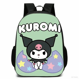 Yyds Sanrio Kuromi กระเป๋าเป้สะพายหลัง ความจุขนาดใหญ่ พิมพ์ลาย ระบายอากาศ อเนกประสงค์ สําหรับเด็กนักเรียน