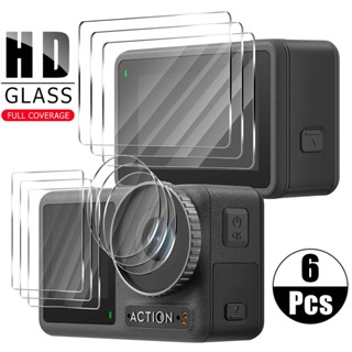 ฟิล์มกระจกนิรภัยกันรอยหน้าจอ หน้า หลัง อุปกรณ์เสริม สําหรับ DJI Osmo Action 3 DJI Action3