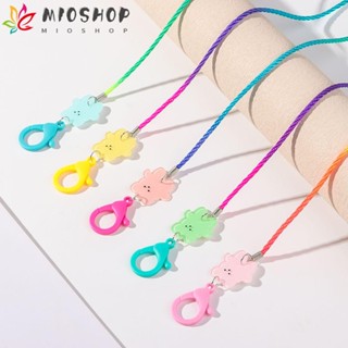 MIOSHOP สายเชือกไนล่อน คล้องคอ สีแคนดี้ สําหรับคล้องแว่นตา