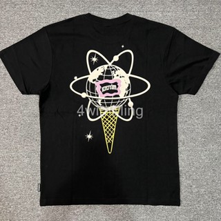 [พร้อมส่ง] เสื้อยืดแขนสั้น พิมพ์ลายไอศกรีม Billionaire Boys Club BC ICECREAM Earth สําหรับเด็กผู้ชาย