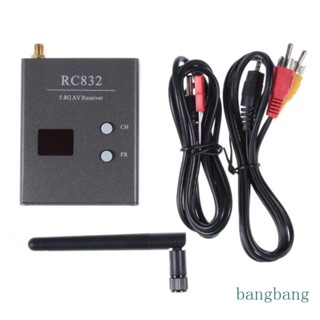 Bang RC832 FPV 5 8G 48CH ตัวรับสัญญาณวิดีโอไร้สาย โดรน FPV มืออาชีพ