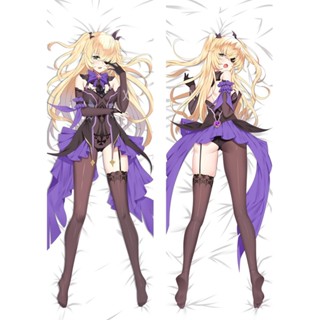 Genshin Impact Fischl ปลอกหมอนอิง ลายการ์ตูนอนิเมะ Dakimakura ขนาด 50x150 ซม. สําหรับกอดร่างกาย